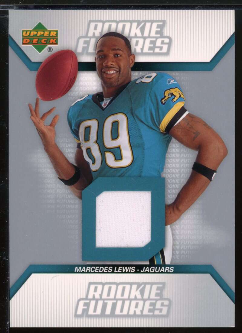 Marcedes Lewis Card 2006 Upper Deck Rookie Futures Jerseys #RFLE Image 1