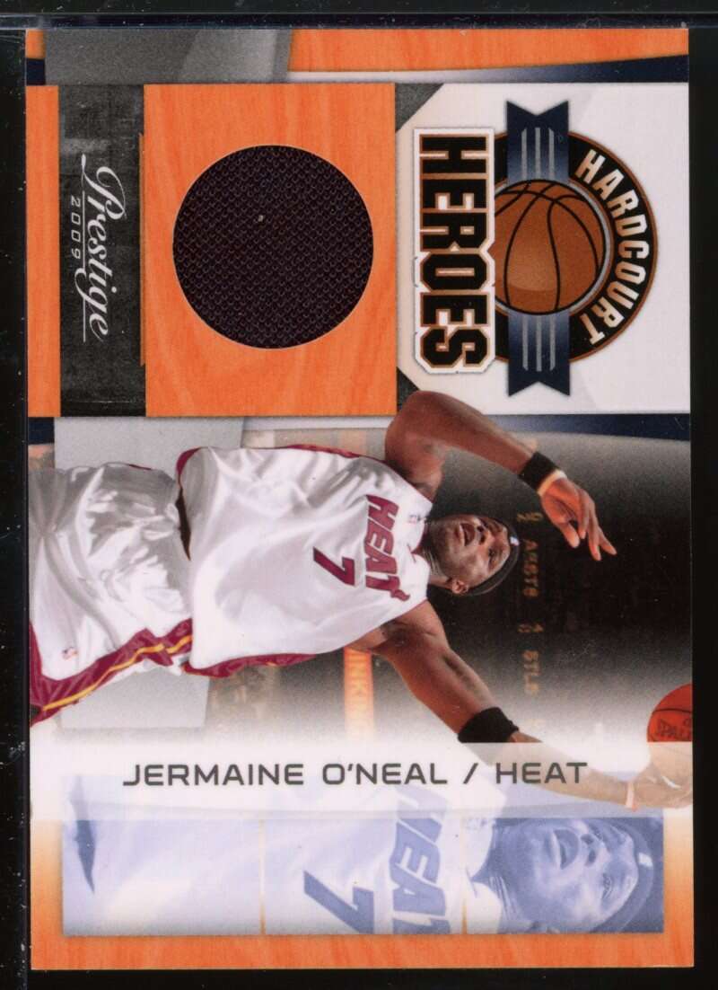 Jermaine O'Neal Card 2009-10 Prestige Hardcourt Heroes Materials #11 Image 1