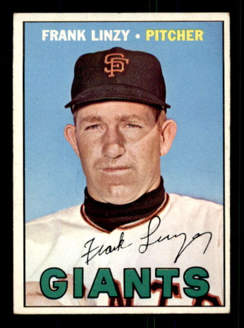 Frank Linzy Card 1967 Topps #279 Image 1
