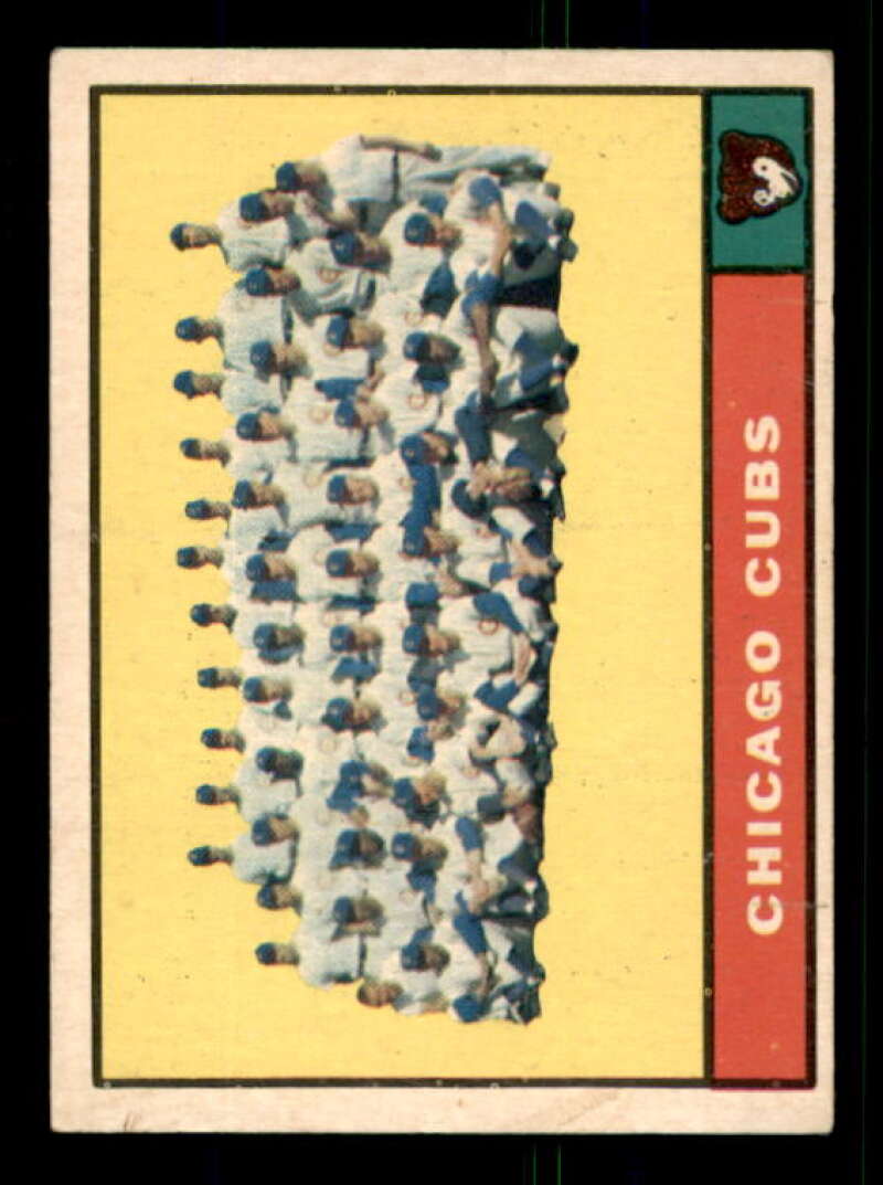 Chicago Cubs TC Card 1961 Topps #122 Image 1