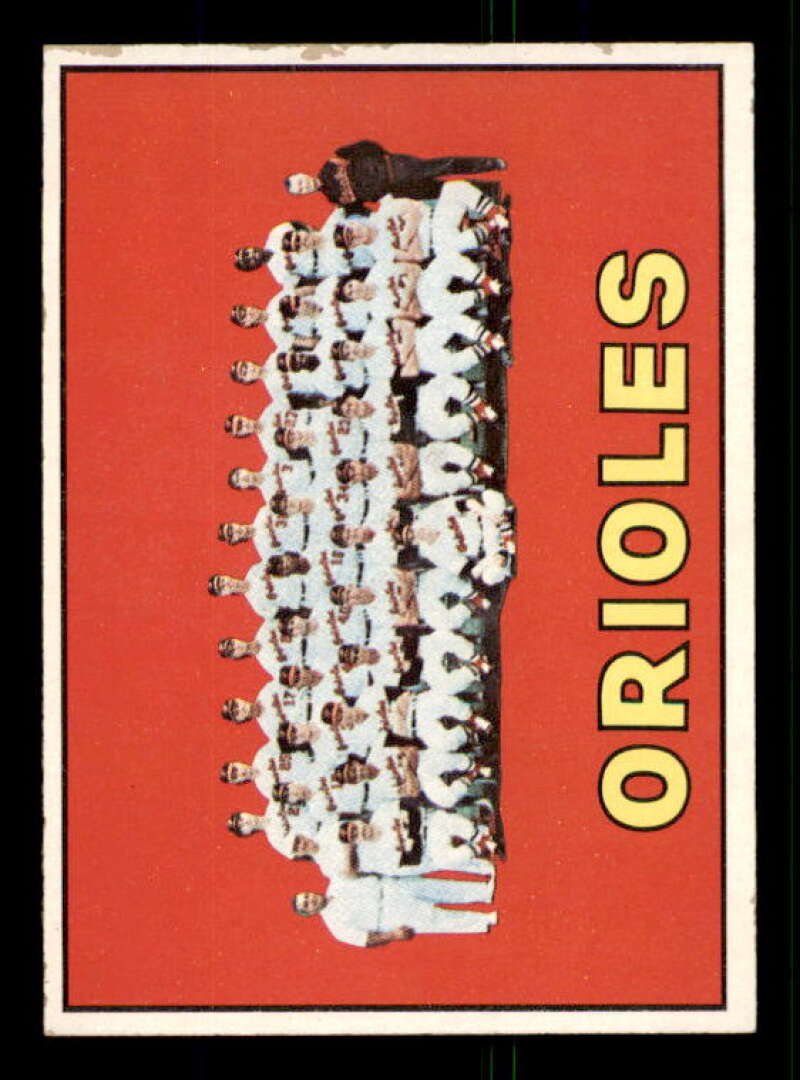 Baltimore Orioles TC Card 1967 Topps #302 Image 1