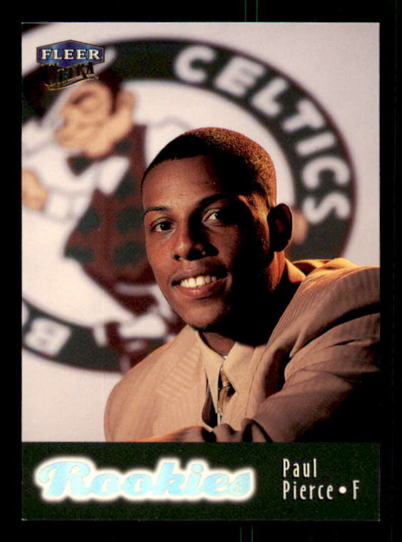 Paul Pierce Rookie Card 1998-99 Ultra #108 Image 1