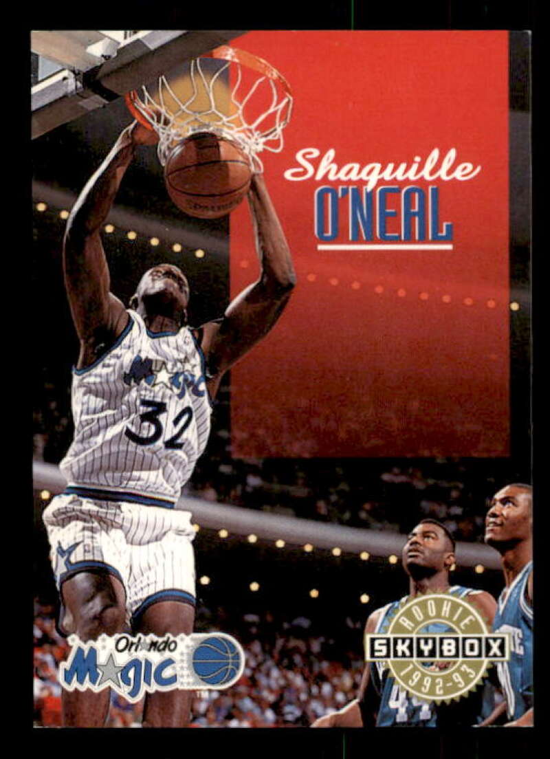 Shaquille O'Neal SP Rookie Card 1992-93 SkyBox #382 Image 1