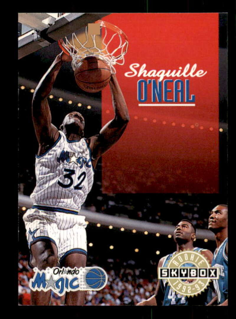 Shaquille O'Neal SP Rookie Card 1992-93 SkyBox #382 Image 1