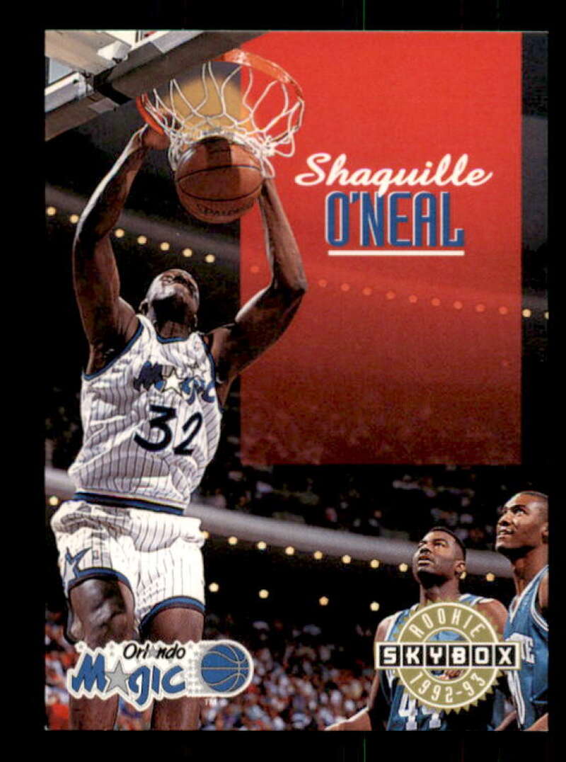 Shaquille O'Neal SP Rookie Card 1992-93 SkyBox #382 Image 1