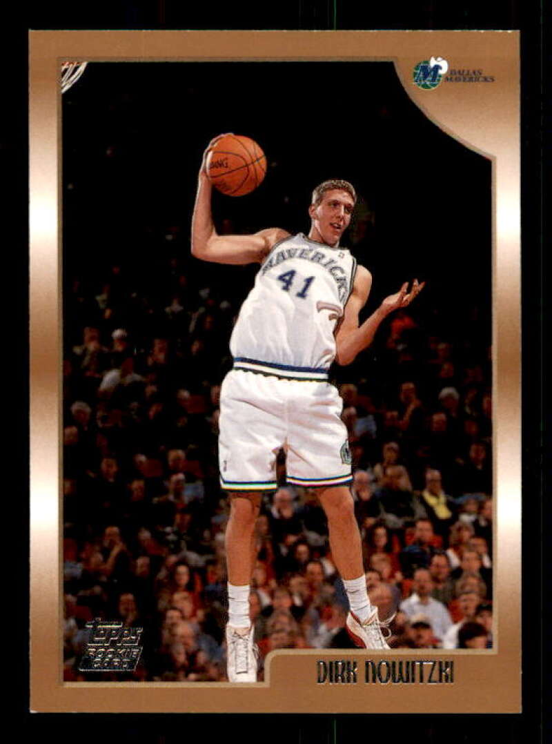 Dirk Nowitzki Rookie Card 1998-99 Topps #154 Image 1