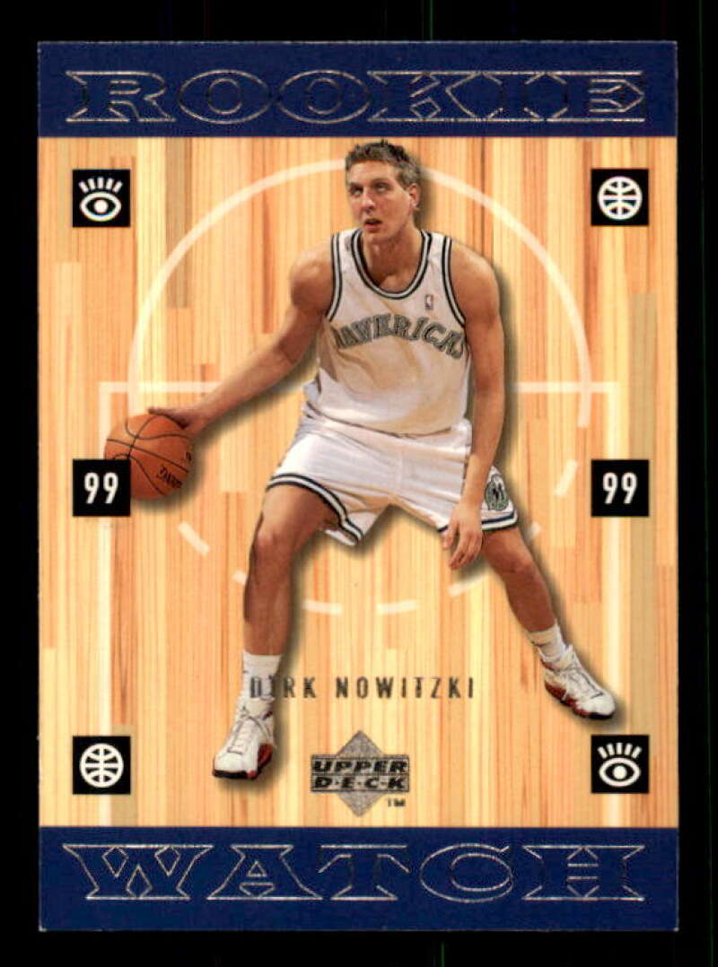 Dirk Nowitzki Rookie Card 1998-99 Upper Deck #320 Image 1