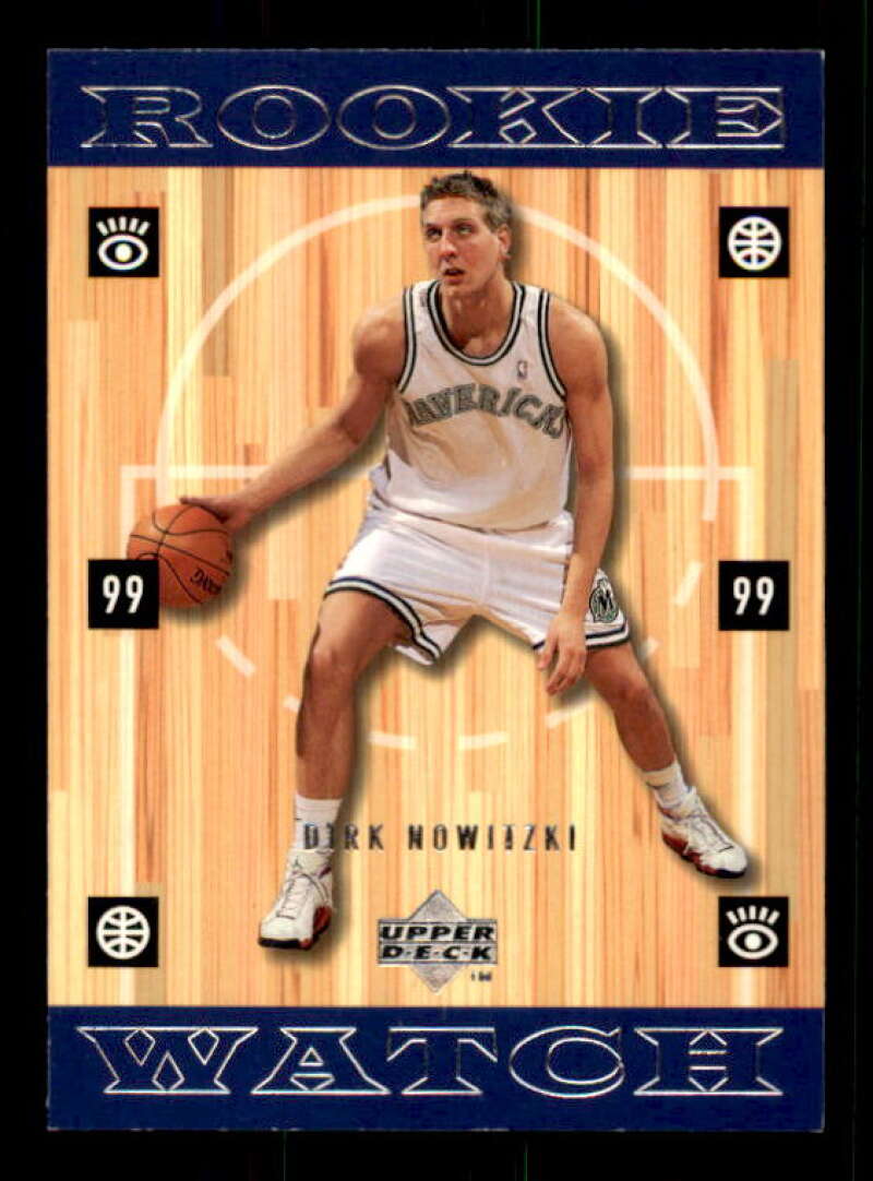 Dirk Nowitzki Rookie Card 1998-99 Upper Deck #320 Image 1