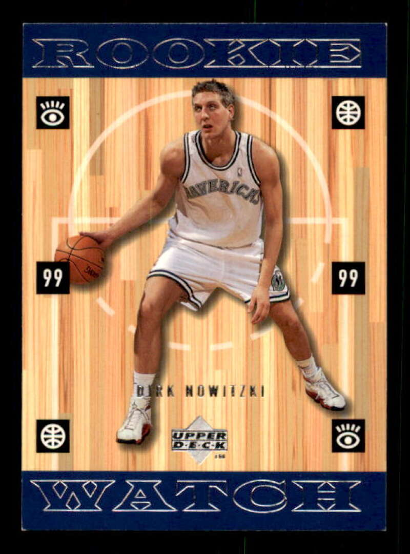 Dirk Nowitzki Rookie Card 1998-99 Upper Deck #320 Image 1