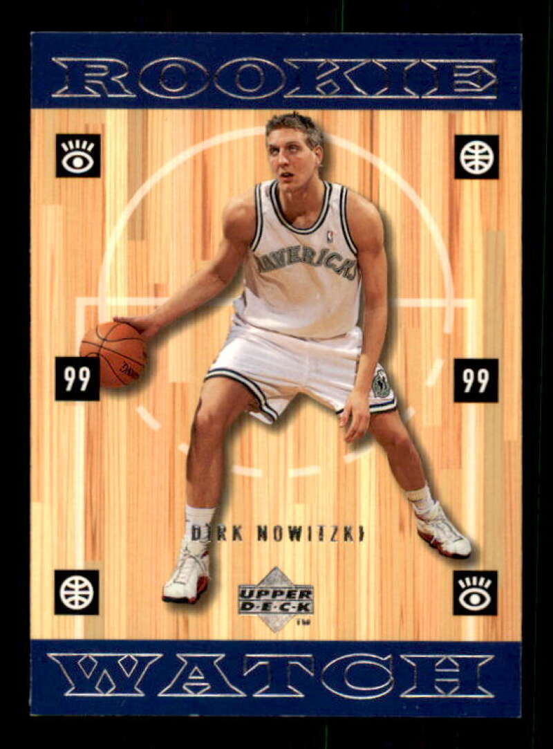 Dirk Nowitzki Rookie Card 1998-99 Upper Deck #320 Image 1