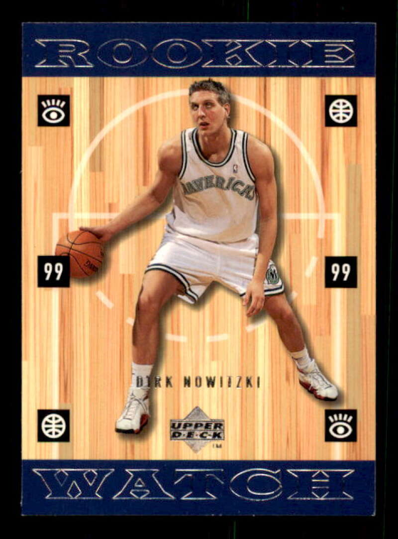 Dirk Nowitzki Rookie Card 1998-99 Upper Deck #320 Image 1