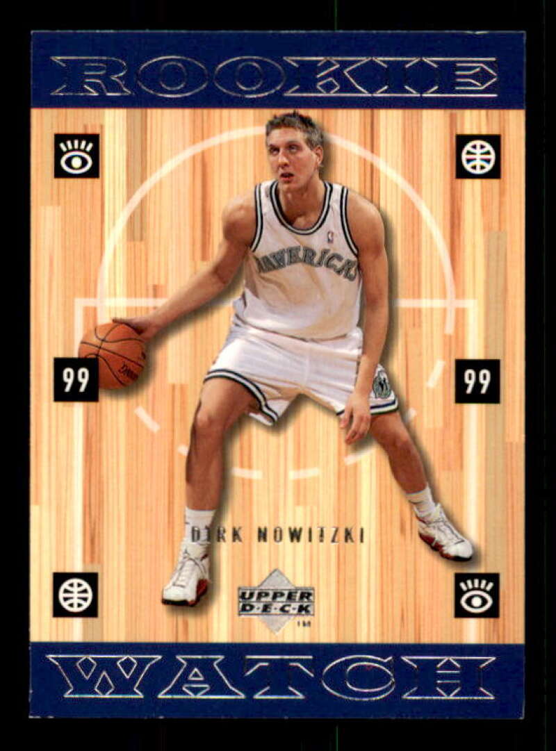 Dirk Nowitzki Rookie Card 1998-99 Upper Deck #320 Image 1