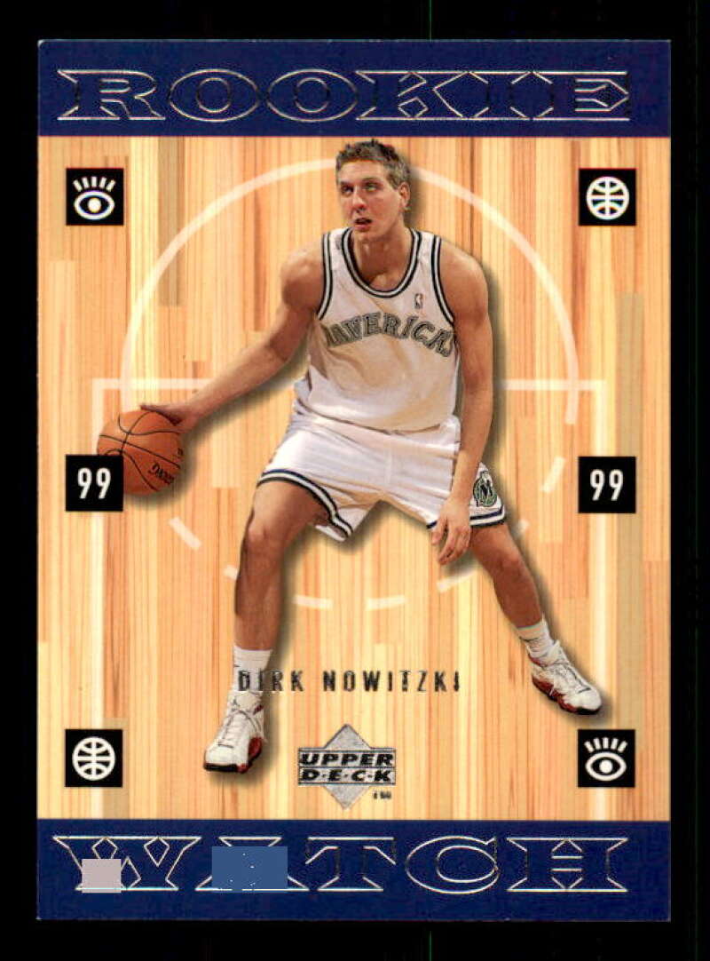 Dirk Nowitzki Rookie Card 1998-99 Upper Deck #320 Image 1