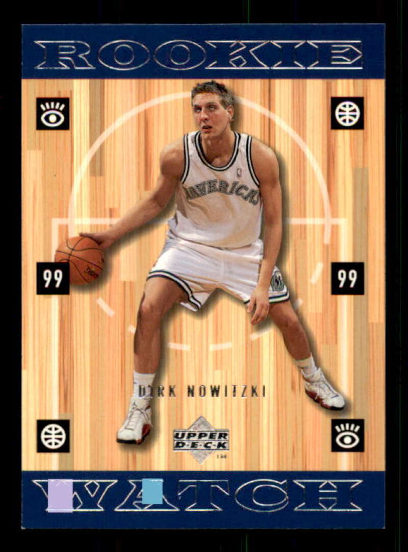 Dirk Nowitzki Rookie Card 1998-99 Upper Deck #320 Image 1