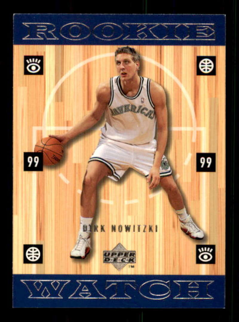 Dirk Nowitzki Rookie Card 1998-99 Upper Deck #320 Image 1