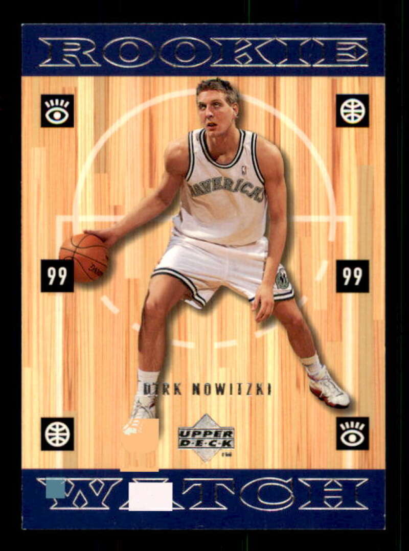 Dirk Nowitzki Rookie Card 1998-99 Upper Deck #320 Image 1