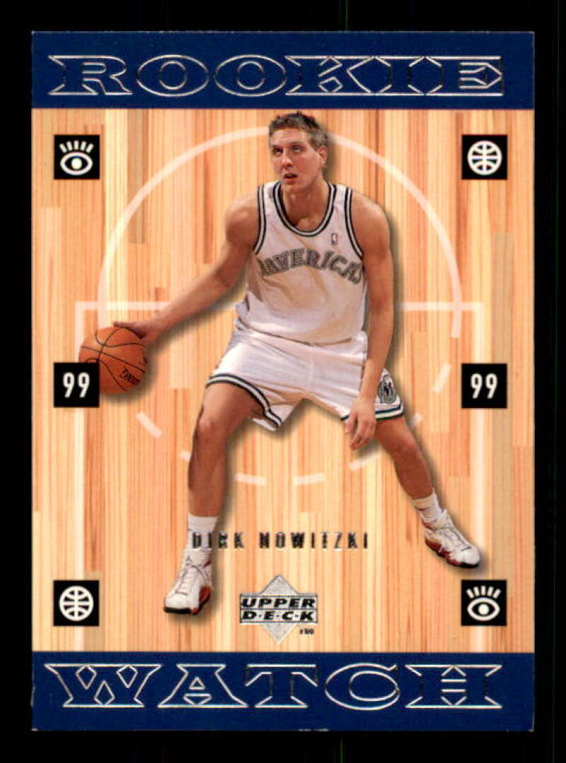 Dirk Nowitzki Rookie Card 1998-99 Upper Deck #320 Image 1