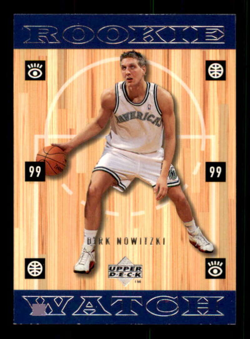 Dirk Nowitzki Rookie Card 1998-99 Upper Deck #320 Image 1