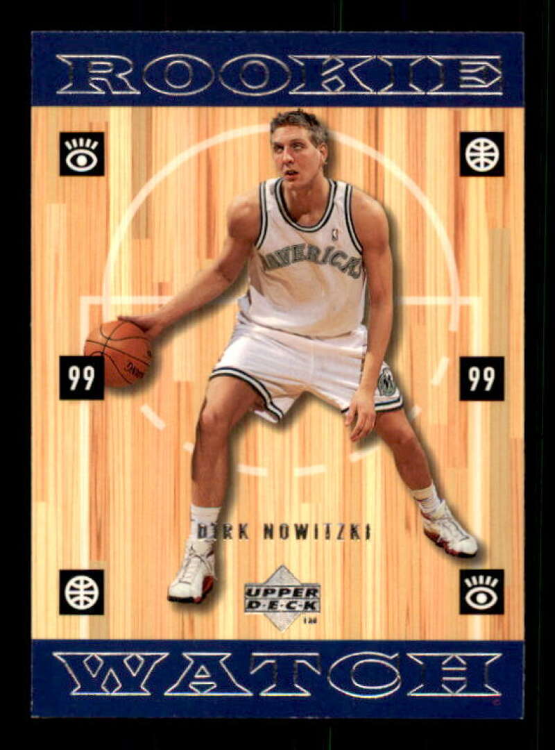 Dirk Nowitzki Rookie Card 1998-99 Upper Deck #320 Image 1