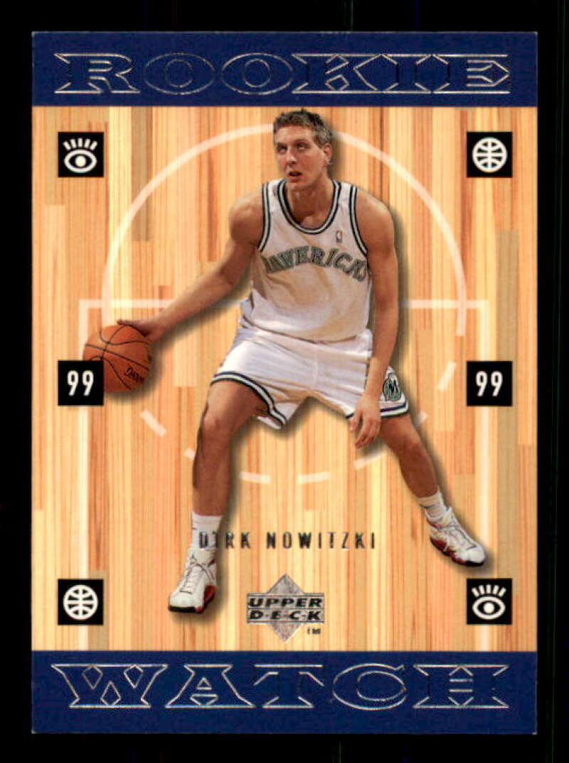 Dirk Nowitzki Rookie Card 1998-99 Upper Deck #320 Image 1