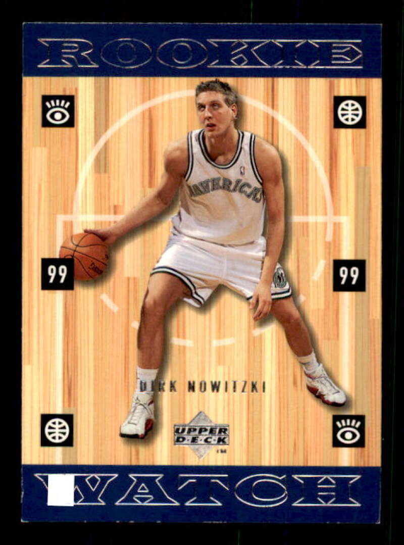 Dirk Nowitzki Rookie Card 1998-99 Upper Deck #320 Image 1