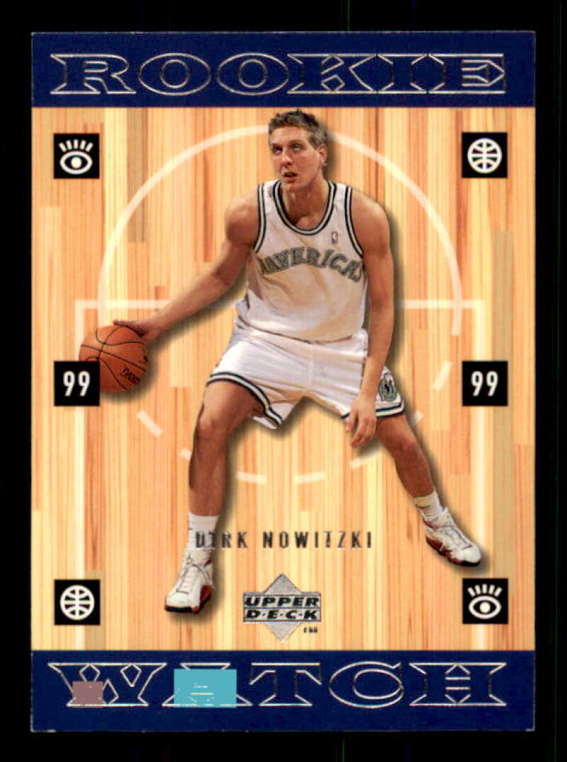 Dirk Nowitzki Rookie Card 1998-99 Upper Deck #320 Image 1