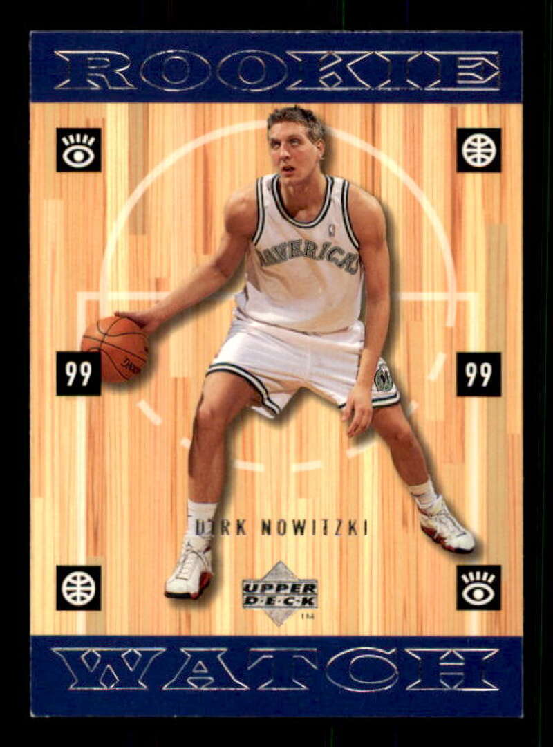 Dirk Nowitzki Rookie Card 1998-99 Upper Deck #320 Image 1