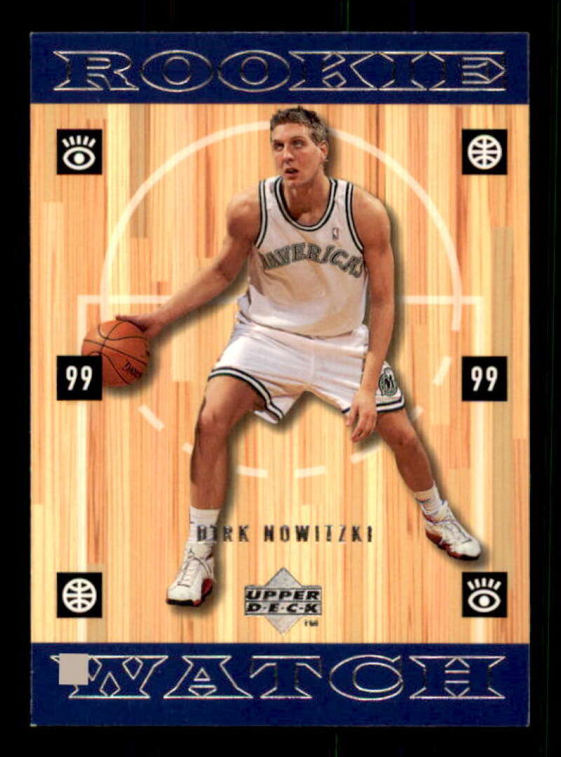 Dirk Nowitzki Rookie Card 1998-99 Upper Deck #320 Image 1