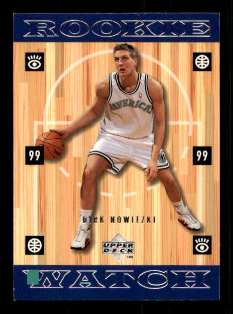 Dirk Nowitzki Rookie Card 1998-99 Upper Deck #320 Image 1