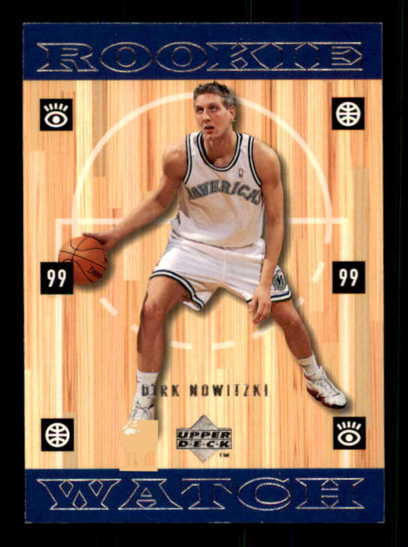 Dirk Nowitzki Rookie Card 1998-99 Upper Deck #320 Image 1