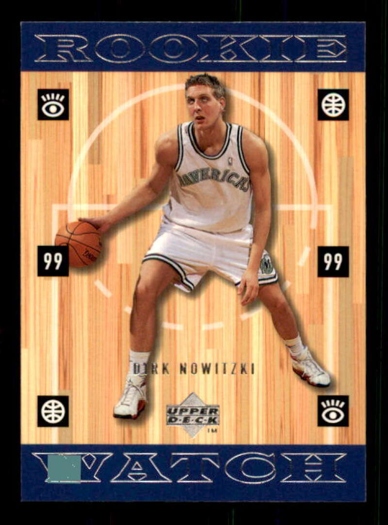 Dirk Nowitzki Rookie Card 1998-99 Upper Deck #320 Image 1