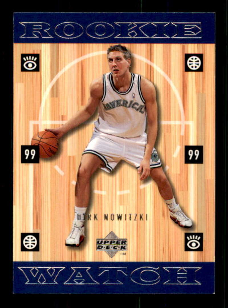 Dirk Nowitzki Rookie Card 1998-99 Upper Deck #320 Image 1