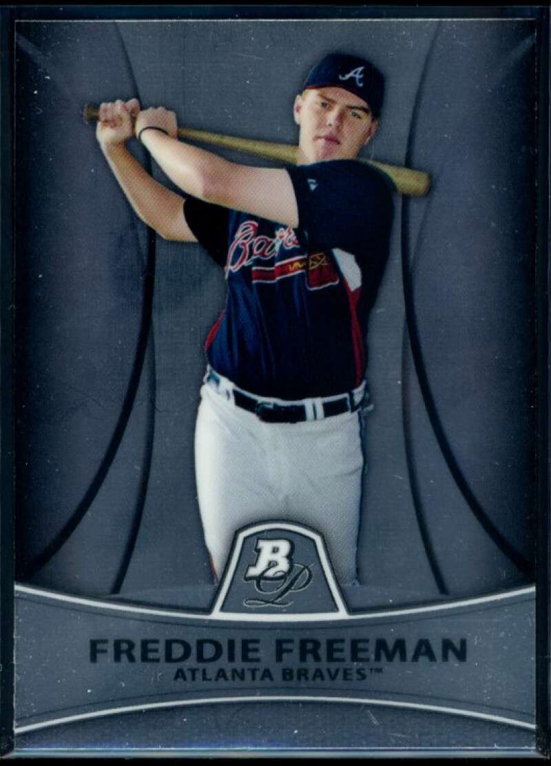 Freddie Freeman Rookie Card 2010 Bowman Platinum Prospects #PP13 Image 1