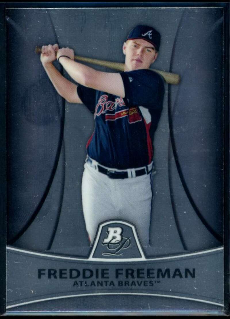 Freddie Freeman Rookie Card 2010 Bowman Platinum Prospects #PP13 Image 1