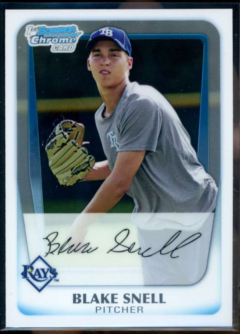 Blake Snell Rookie Card 2011 Bowman Chrome Draft Prospects #BDPP52 Image 1