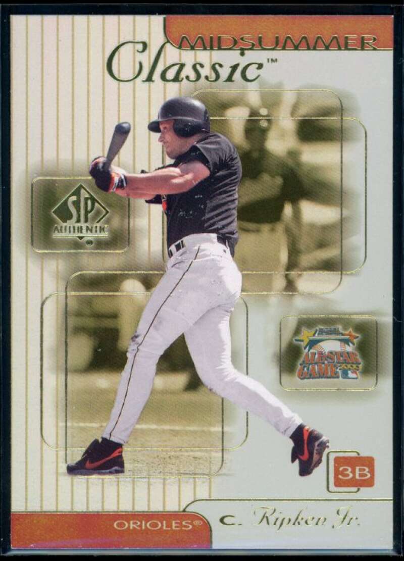 Cal Ripken Card 2000 SP Authentic Midsummer Classics #MC1 Image 1