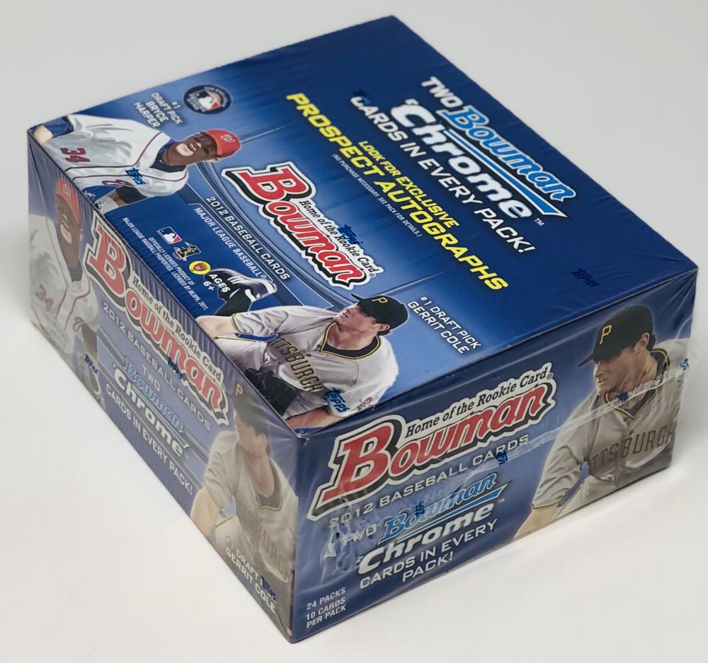 2012 Bowman Retail Baseball Box Bryce Harper Rookie Image 3