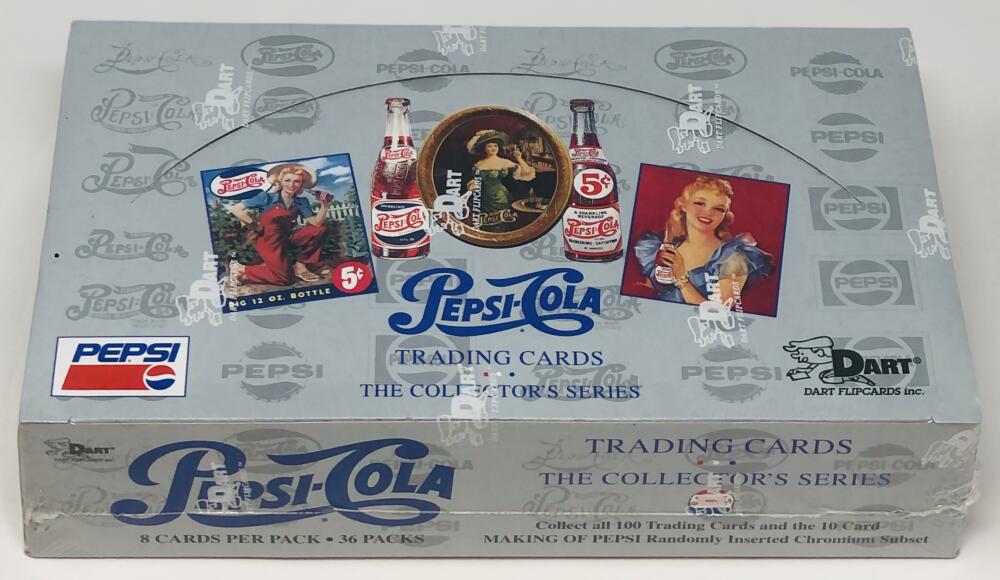 1994 Dart Pepsi Cola Series 1 Trading Card Box Image 1