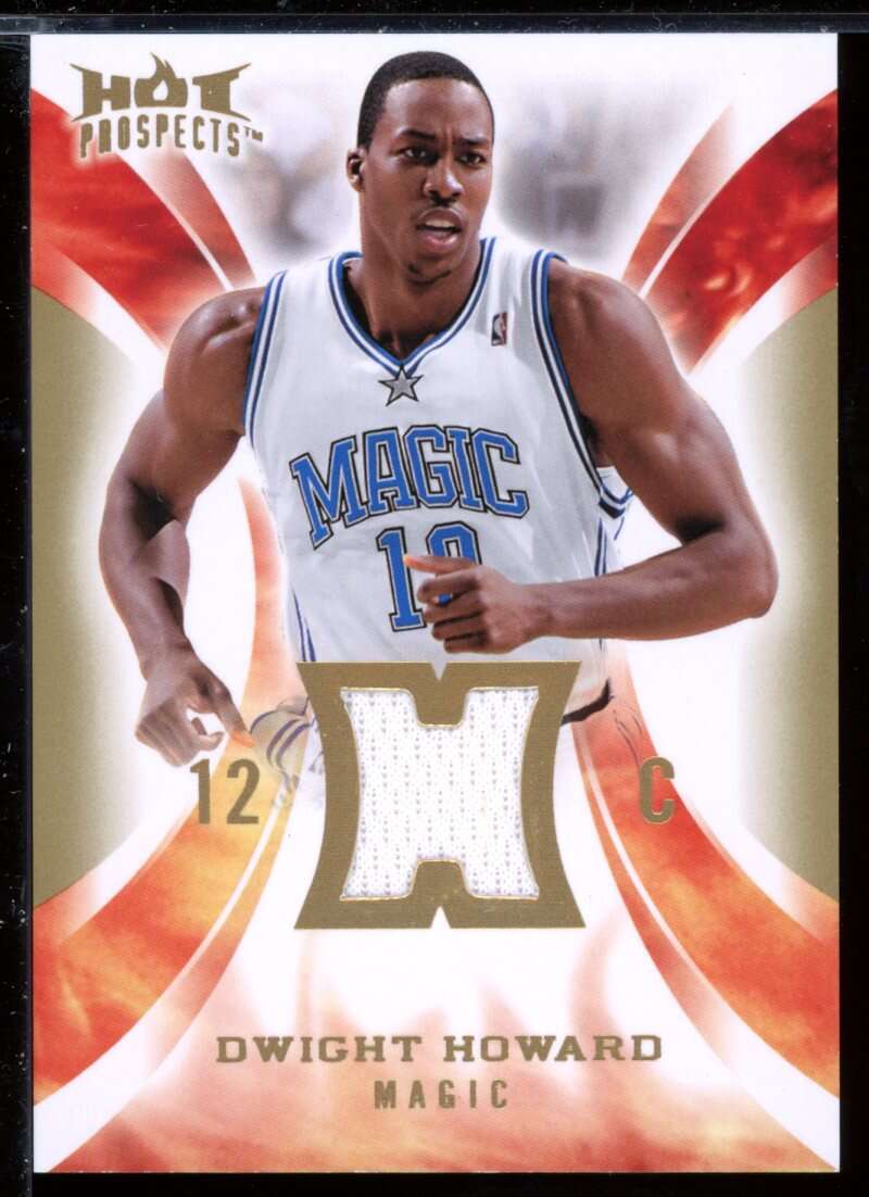 Dwight Howard Card 2008-09 Hot Prospects Hot Materials #HMDH Image 1