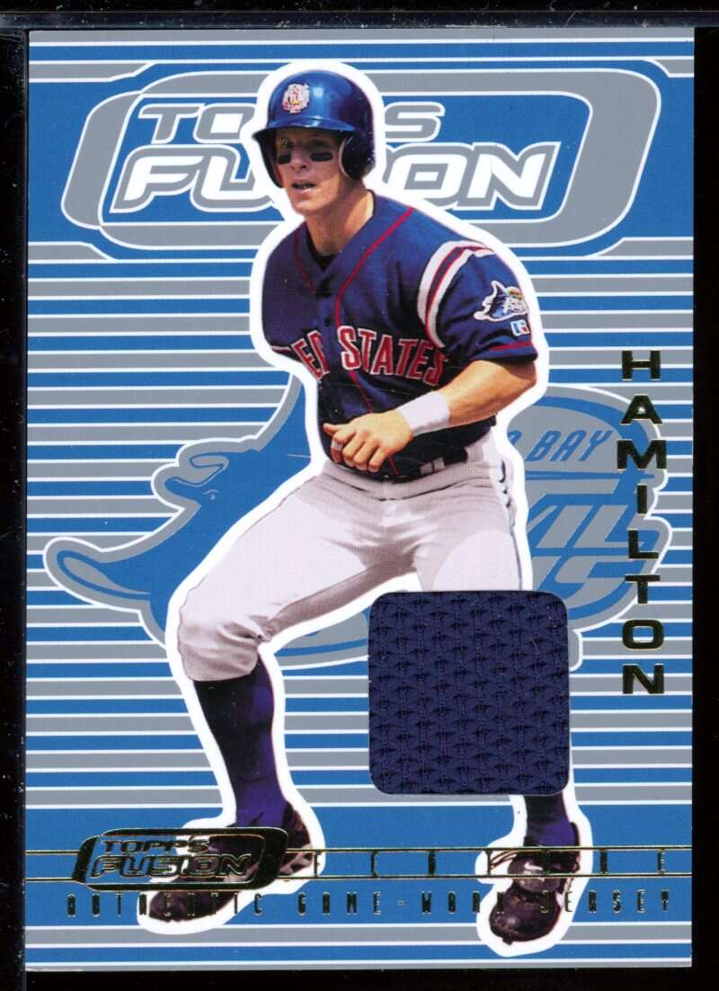 Josh Hamilton Card 2001 Topps Fusion Feature #F17 Image 1