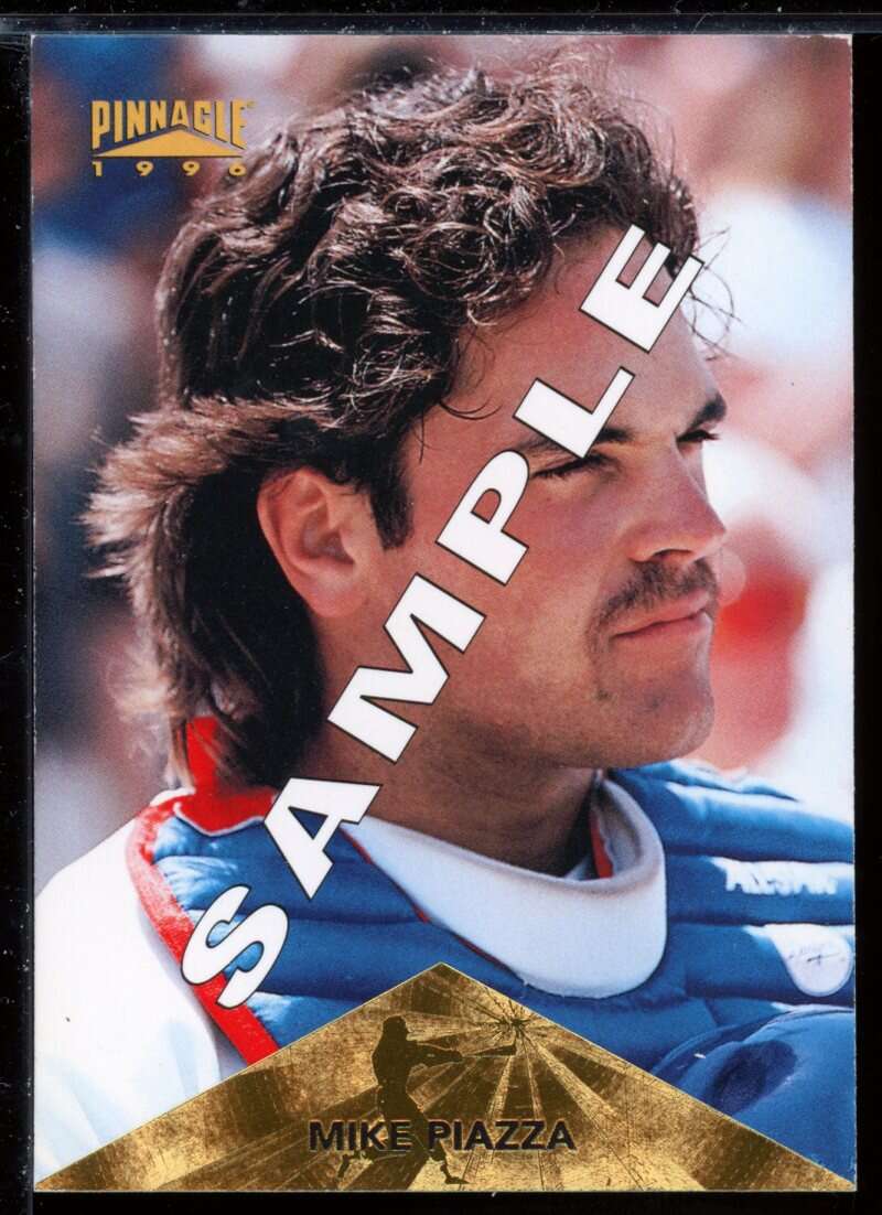 Mike Piazza Card 1996 Pinnacle Samples #4 Image 1