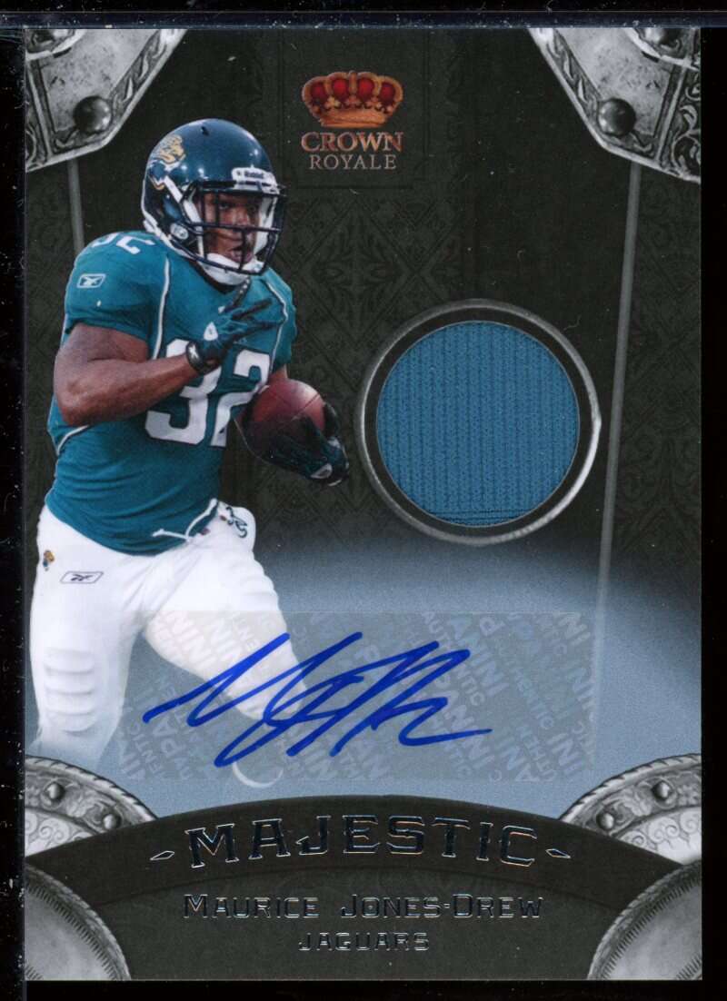 Maurice Jones-Drew Rookie 2011 Crown Royale Majestic Materials Autographs #11 Image 1