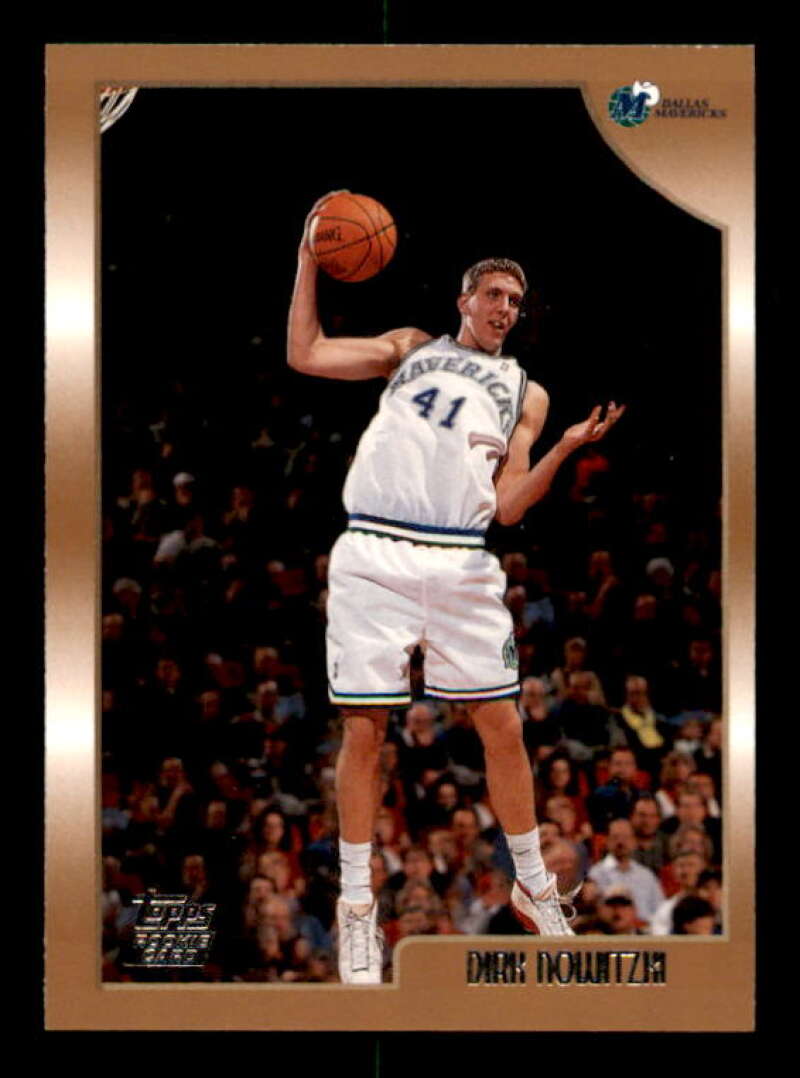 Dirk Nowitzki Rookie Card 1998-99 Topps #154 Image 1