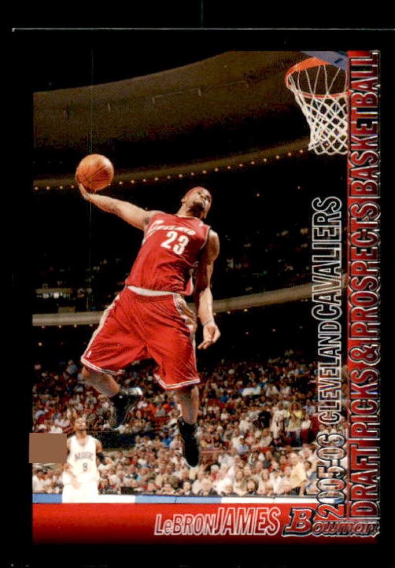 LeBron James Card 2005-06 Bowman #23 Image 1