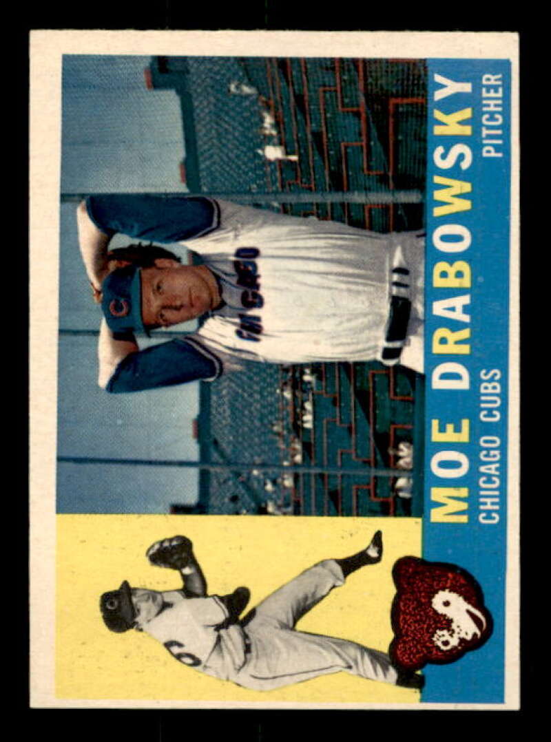 Moe Drabowsky Card 1960 Topps #349 Image 1