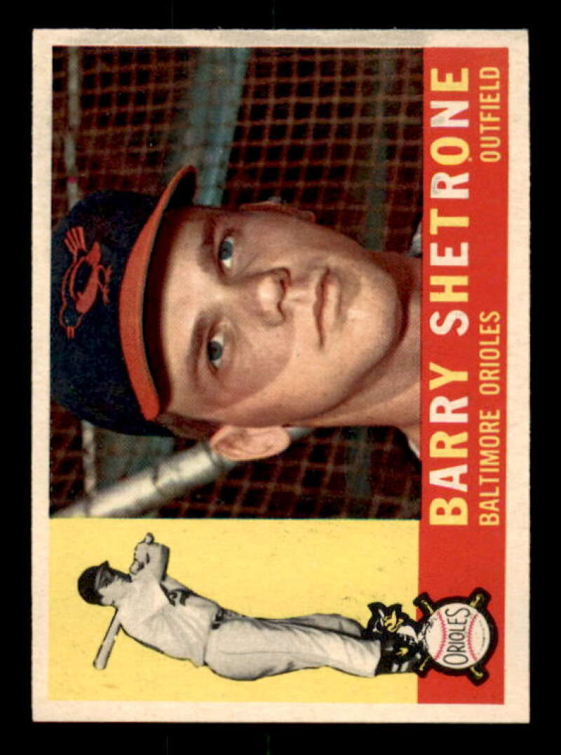 Barry Shetrone Card 1960 Topps #348 Image 1