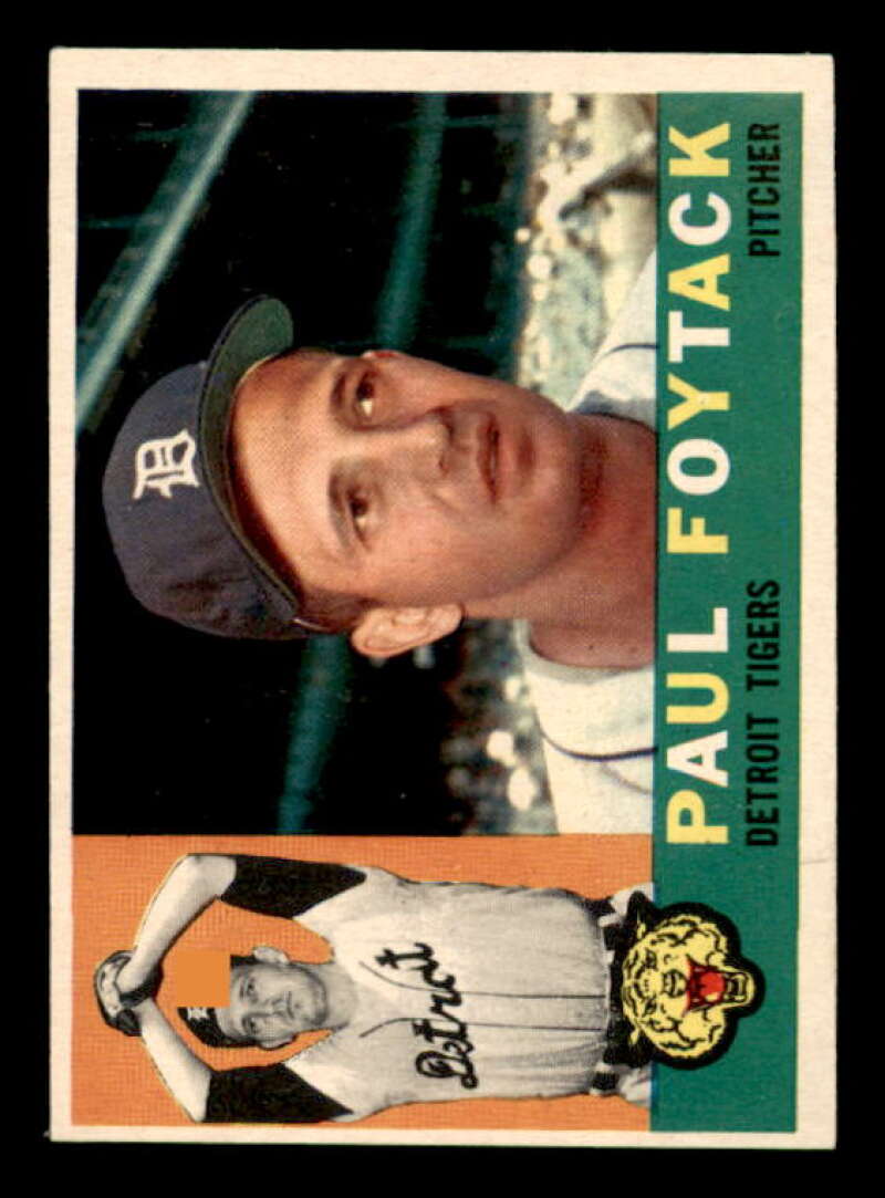 Paul Foytack Card 1960 Topps #364 Image 1