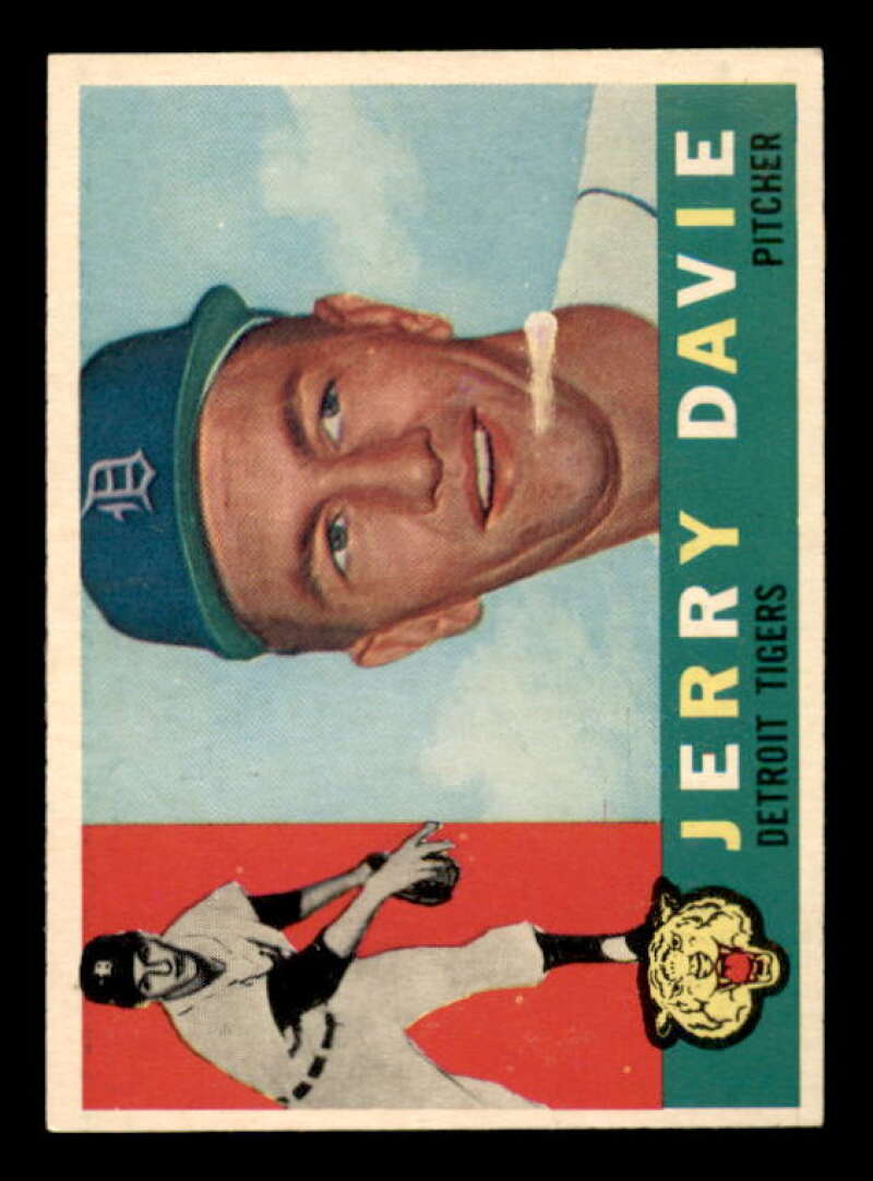 Jerry Davie Card 1960 Topps #301 Image 1