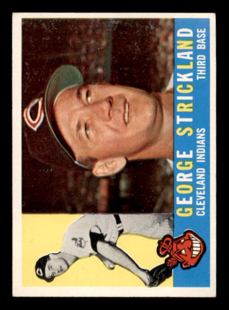 George Strickland Card 1960 Topps #63 Image 1