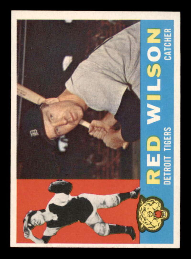 Red Wilson Card 1960 Topps #379 Image 1